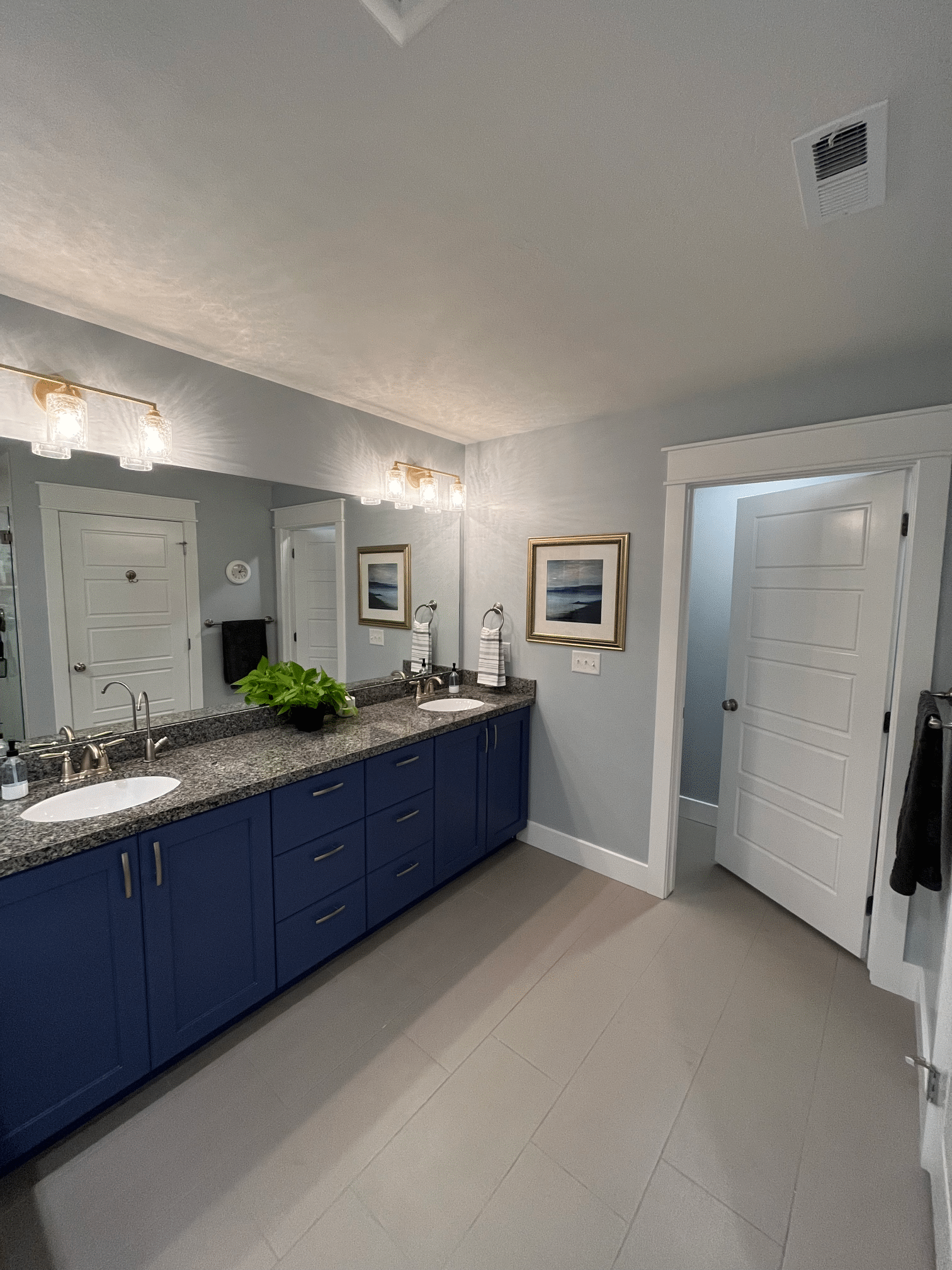 Picture of the master bathroom pic 1.