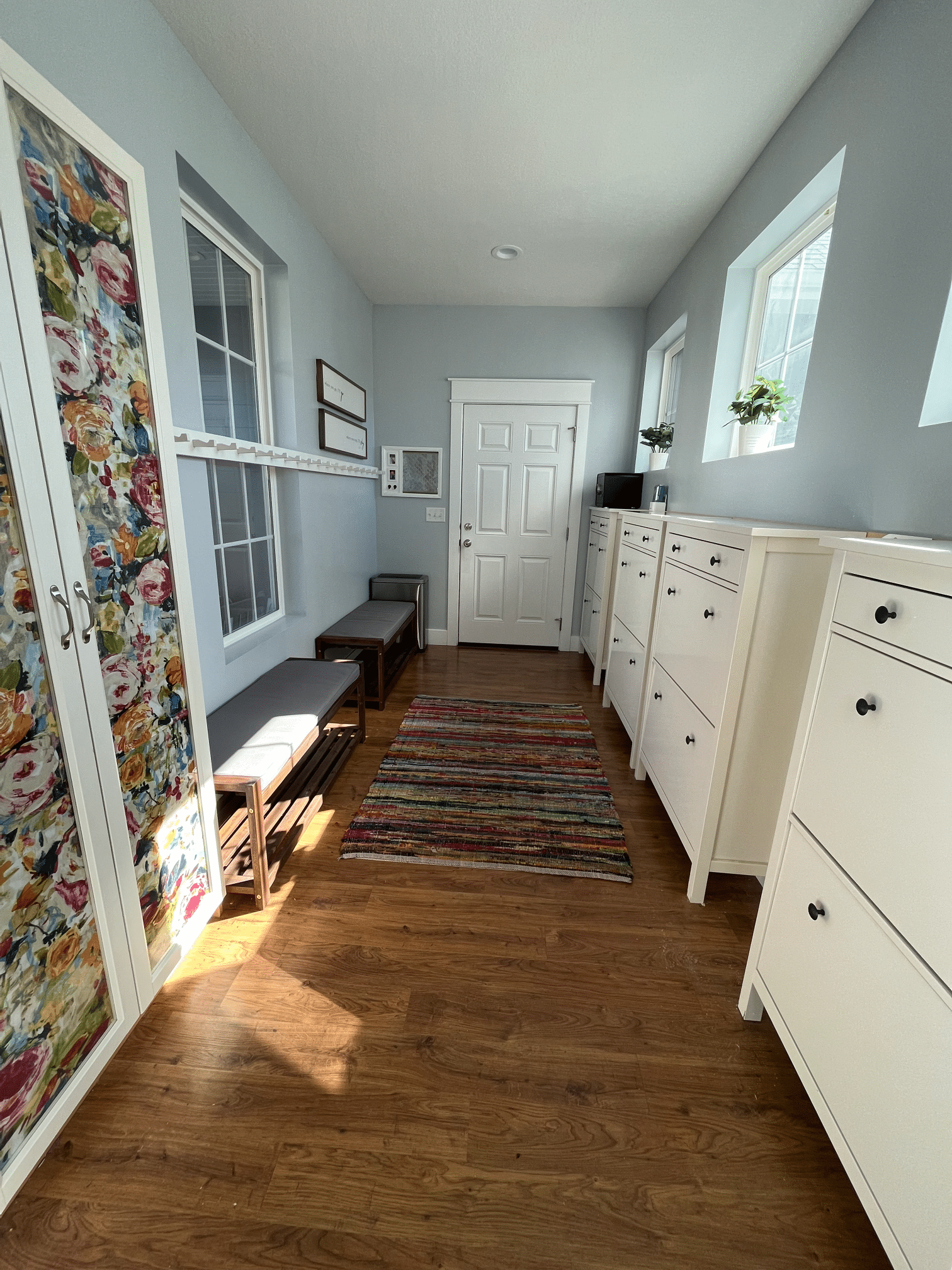 Picture of the mudroom.